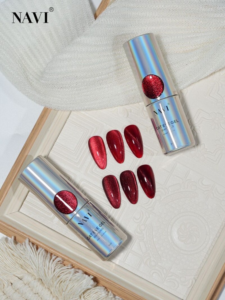 ESMALTE OJO DE GATO ROJO (NAVI) 8ML