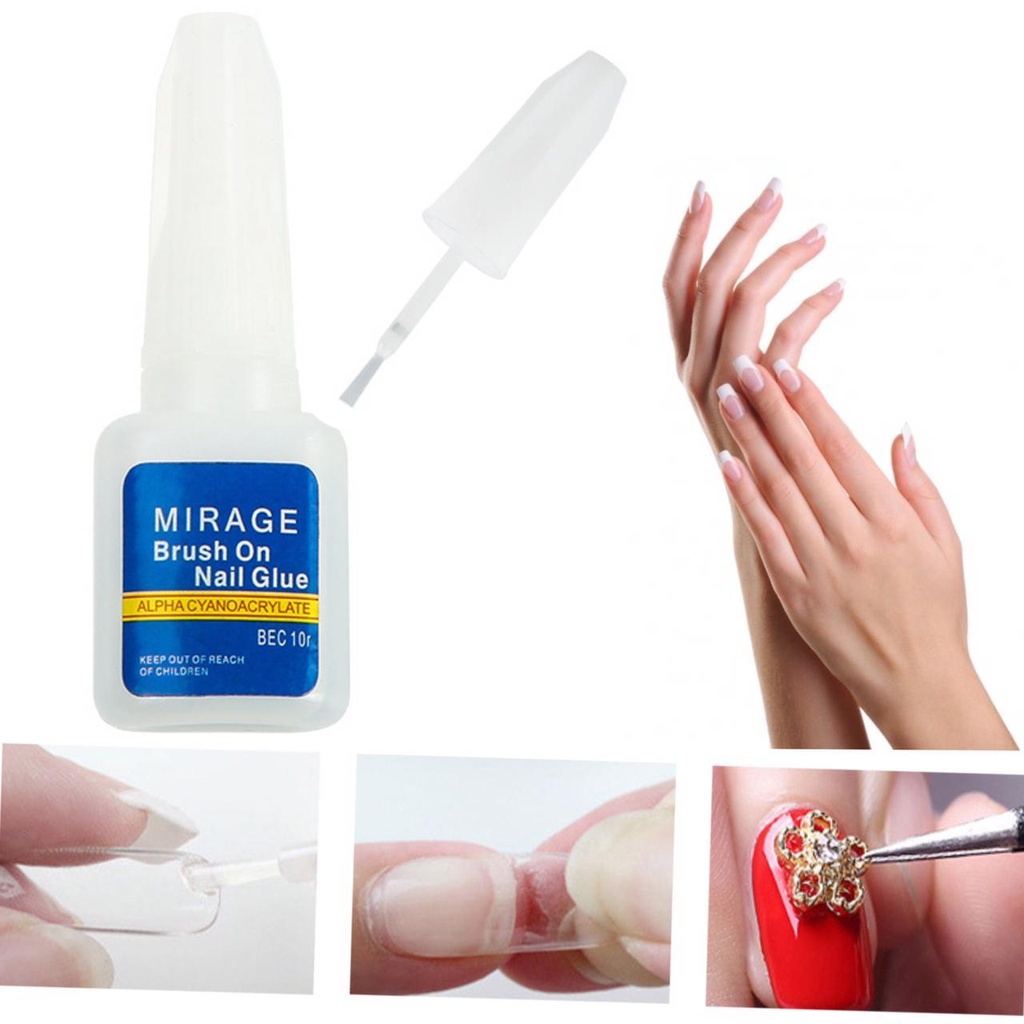 NAIL GLUE CON PINCEL 10G