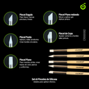 PINCEL PUNTA DE SILICONA COLDROSE X5