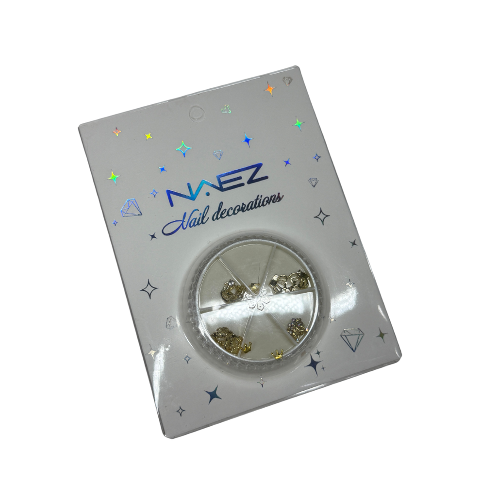 APLIQUES NAEZ (CORONAS) 6PCS