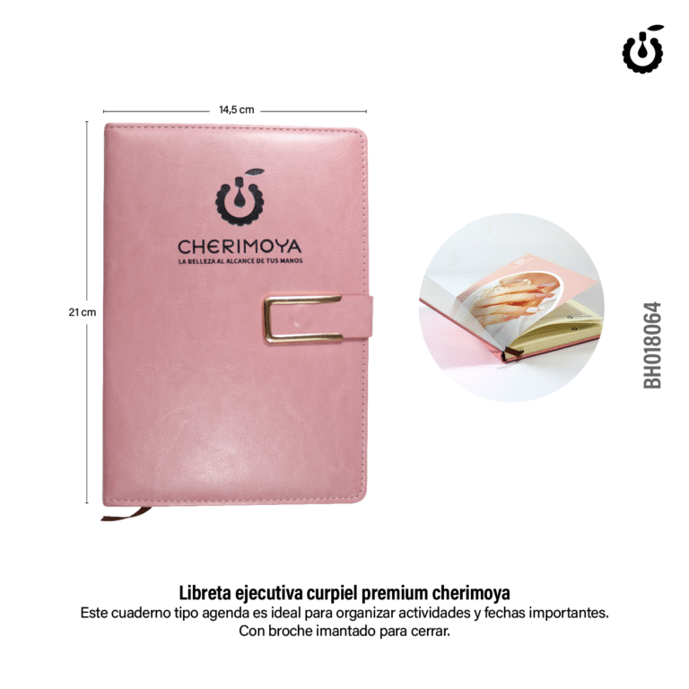 LIBRO ANOTADOR CHERIMOYA 