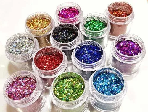 GLITTER CONFETI HEXAGONO PARIS NIGHT