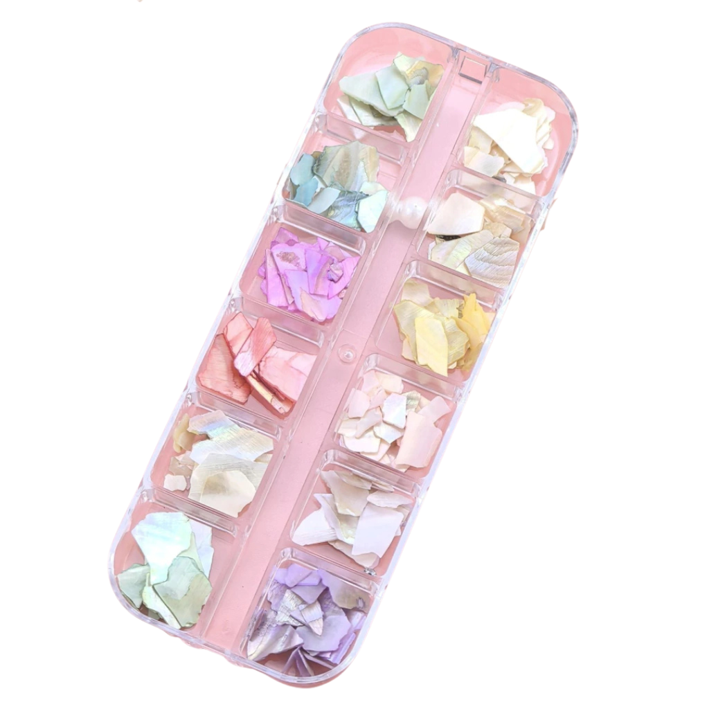 CAJA DE APLIQUES PIEDRA NACAR MAGIC GIRL