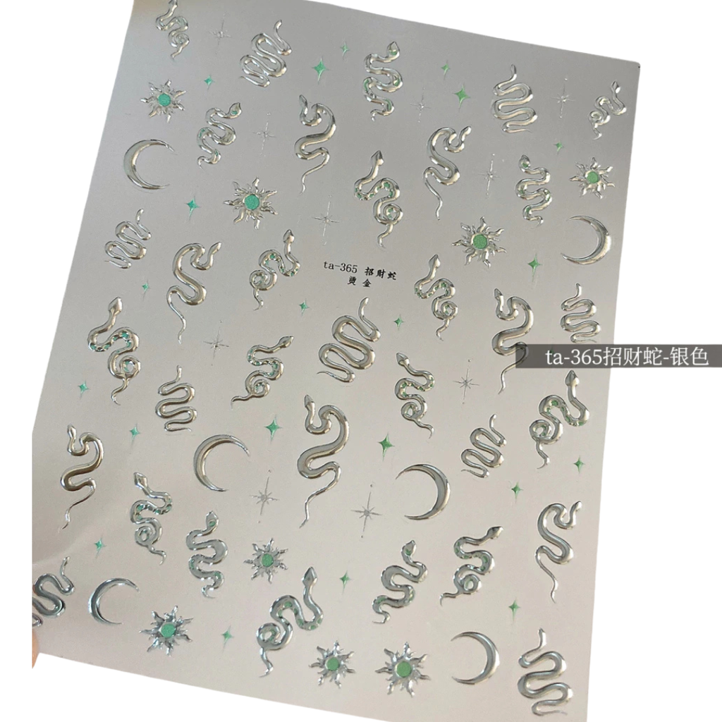 STICKER SERPIENTES & LUNA MAGIC GIRL