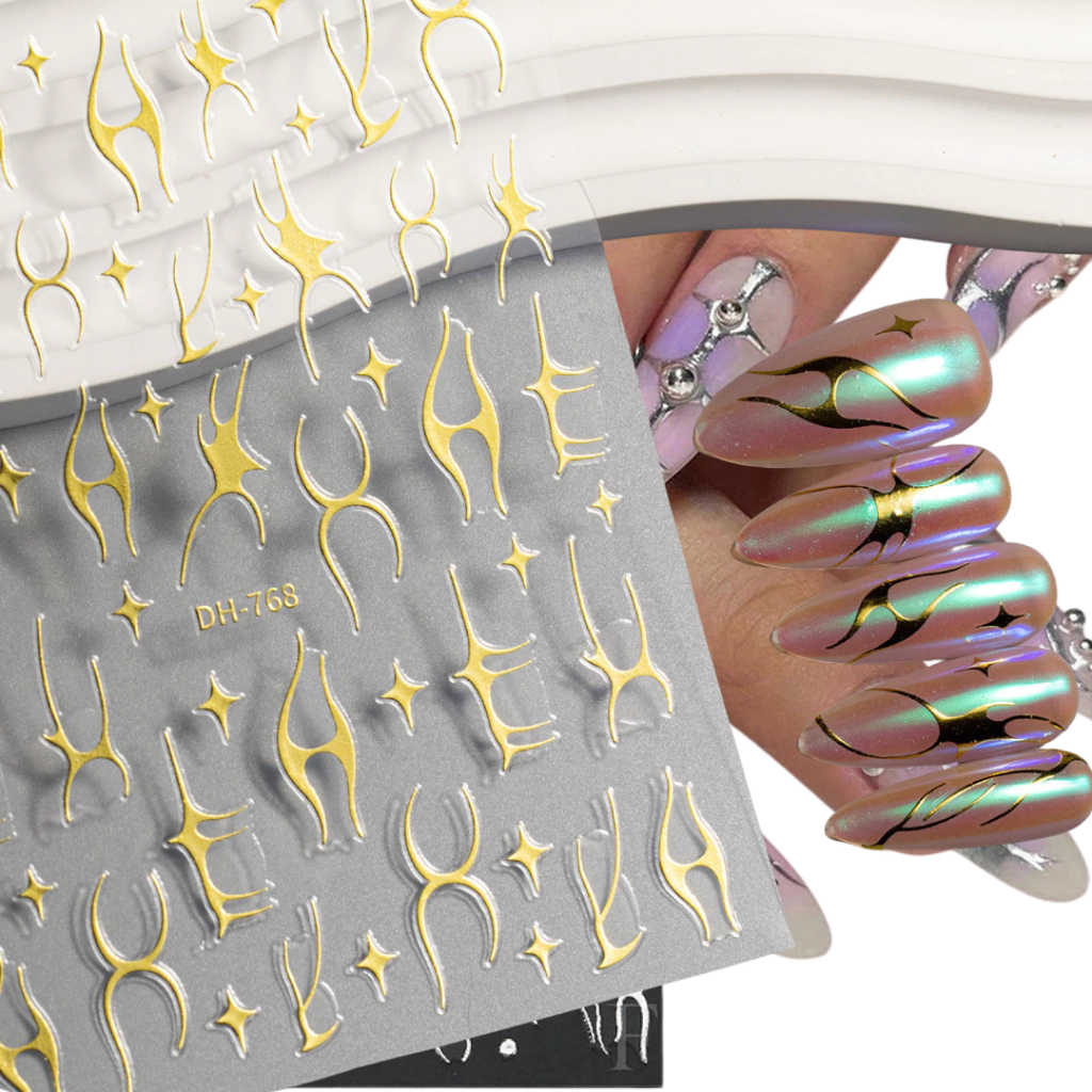 STICKER FUEGO MAGIC GIRL