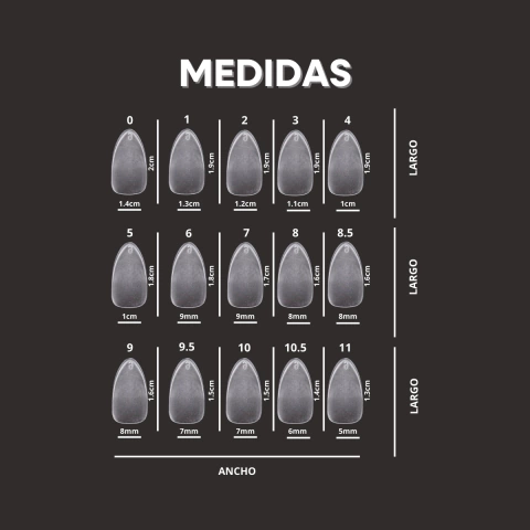 TIPS MELY (ALMENDRA CORTA) X120