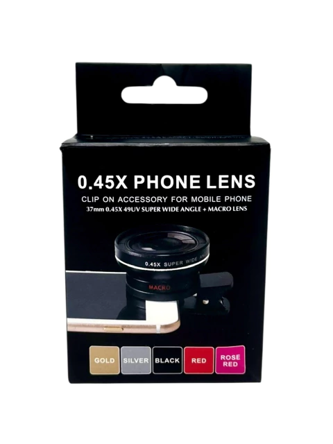 LENTE MACRO PARA CELULAR 0.45