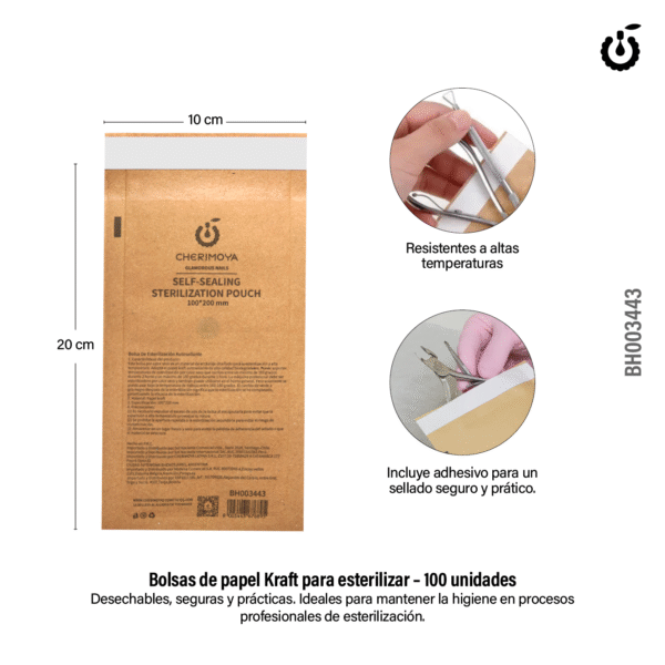 SOBRES PARA ESTERILIZAR (CHERIMOYA)