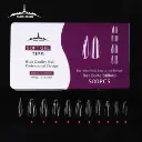 TIPS PARIS NIGHT CAJA X500 (STILETTO CORTA)