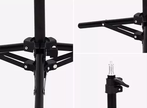 ARO DE LUZ 26 CM CON TRIPODE 2.1 MTS