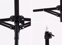 ARO DE LUZ 26 CM CON TRIPODE 2.1 MTS