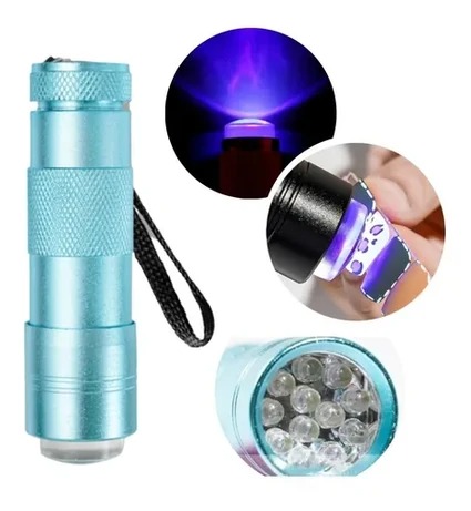 LINTERNA UV CON SELLO 9W
