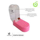 PORTA FRESA CON CEPILLO CHERIMOYA