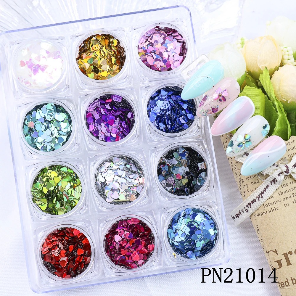 GLITTER PARIS NIGHT (CORAZON) X12