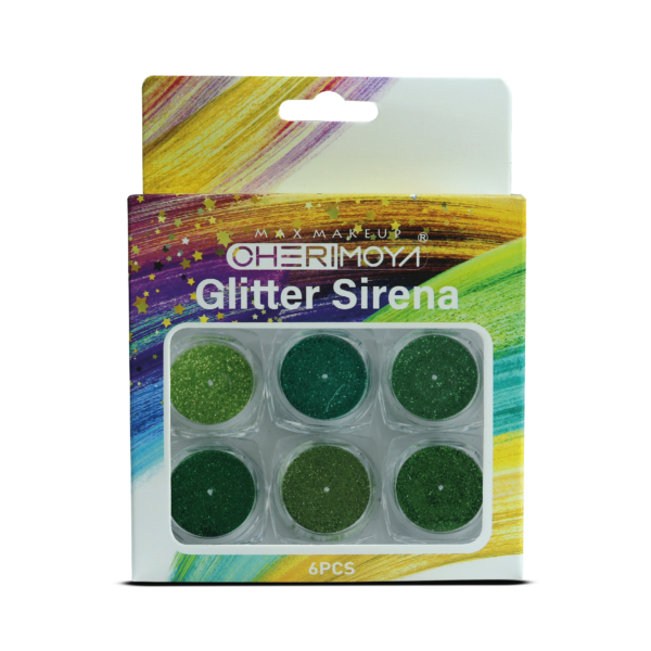 GLITTER SIRENA CHERIMOYA X6