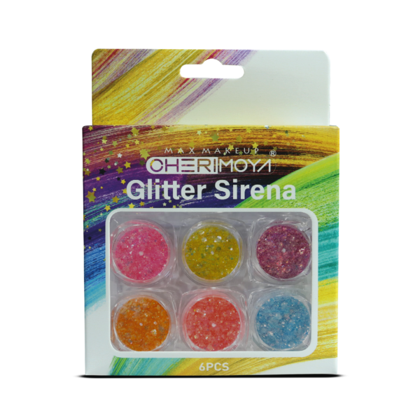 GLITTER SIRENA CHERIMOYA X6
