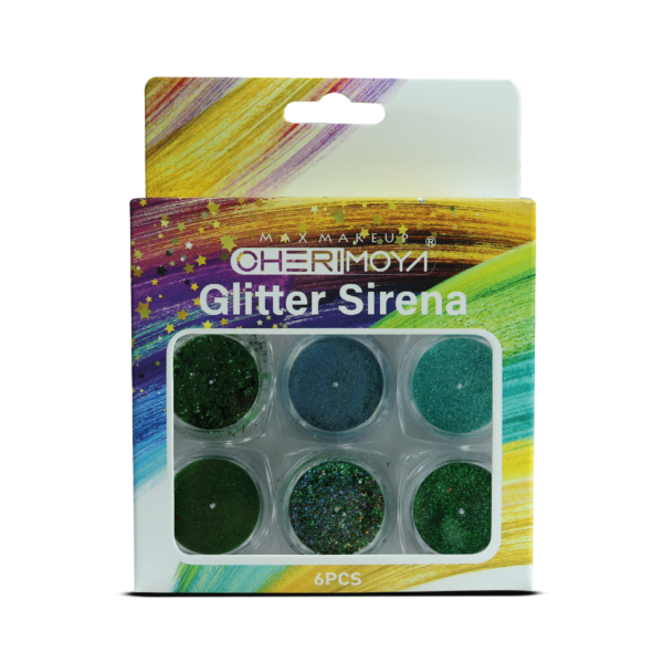 GLITTER SIRENA CHERIMOYA X6