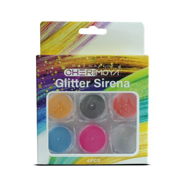 GLITTER SIRENA CHERIMOYA X6
