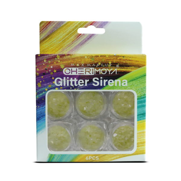 GLITTER SIRENA CHERIMOYA X6