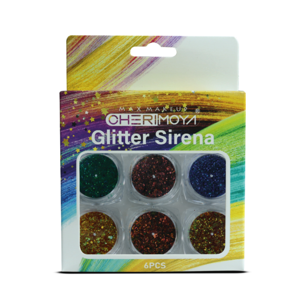 GLITTER SIRENA CHERIMOYA X6