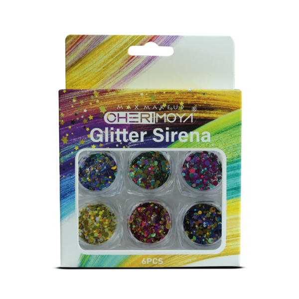 GLITTER SIRENA CHERIMOYA X6