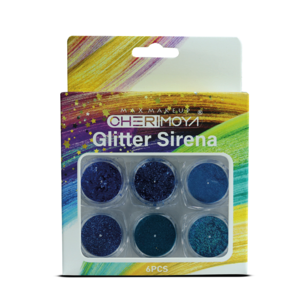GLITTER SIRENA CHERIMOYA X6