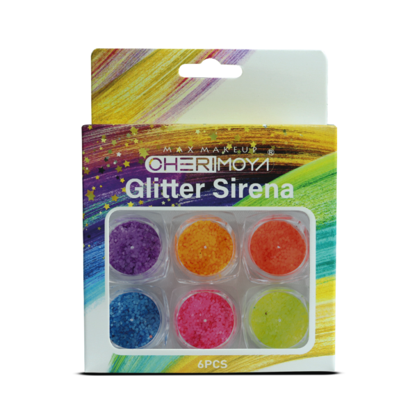 GLITTER SIRENA CHERIMOYA X6