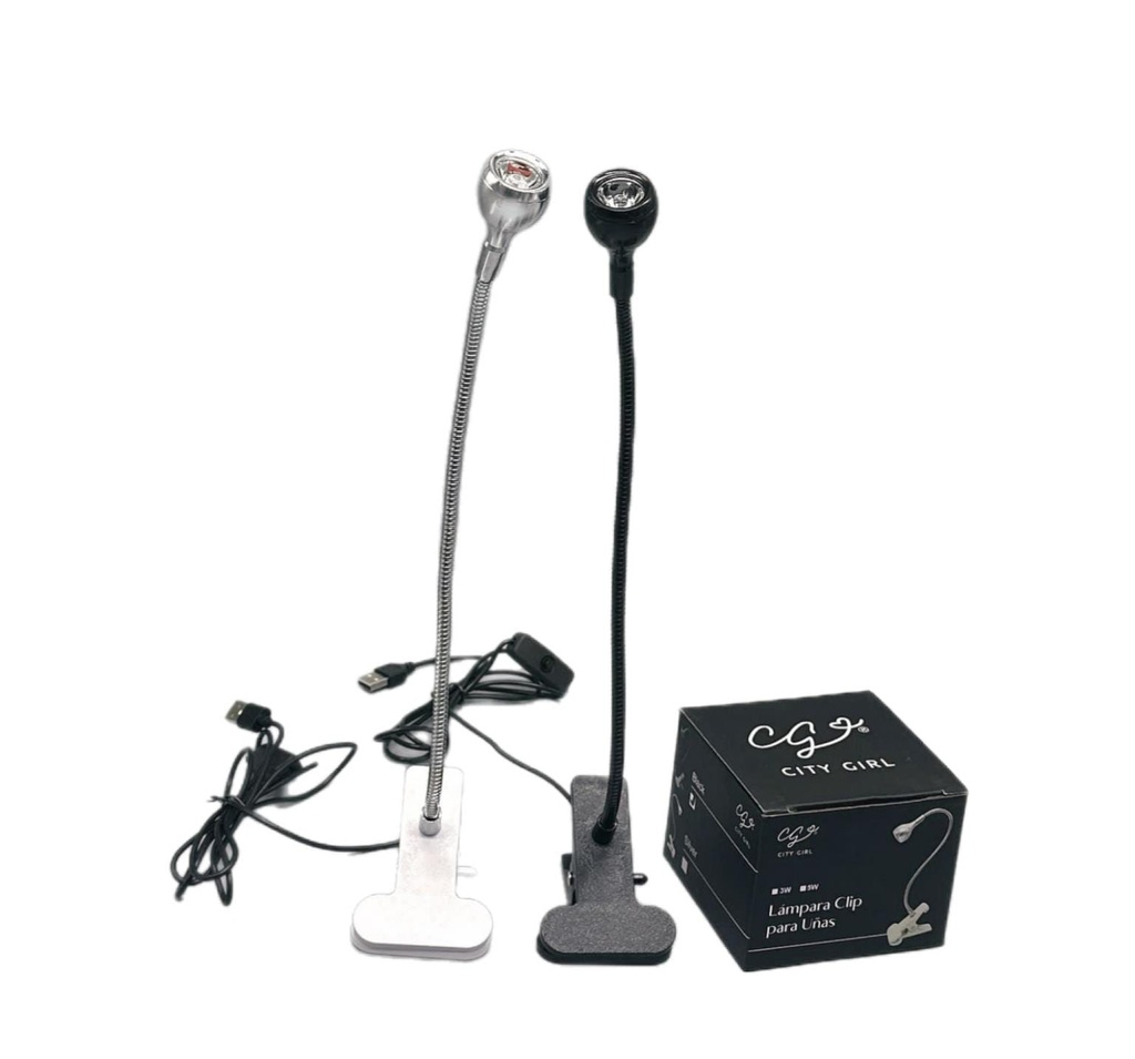 LAMPARA CLIP UV LED CITY GIRL 3W