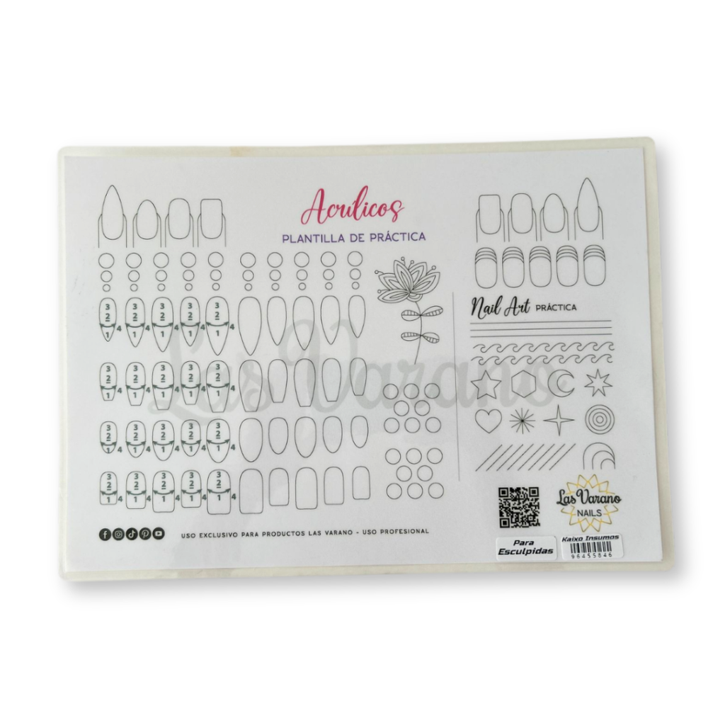 PLANTILLA DE PRACTICA (ESCULPIDAS) LAS VARANO