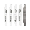 SET DE LIMA METALICA CHERIMOYA 12 PCS