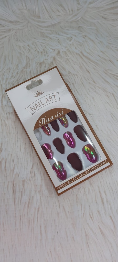 UÑAS POSTIZAS (HUASISI) X12