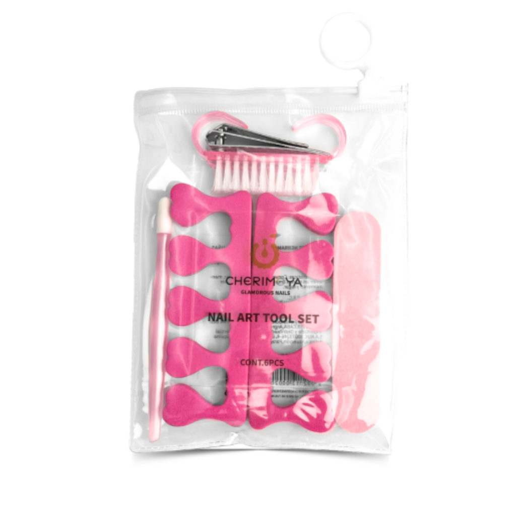 KIT ACCESORIOS PEDICURA (COLDROSE) 6PCS