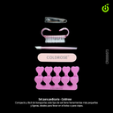 KIT ACCESORIOS PEDICURA (COLDROSE) 6PCS