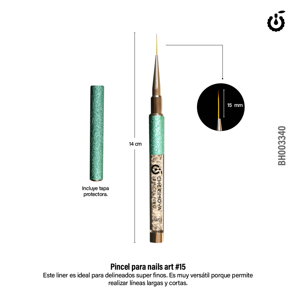 PINCEL LINER CHERIMOYA 15MM