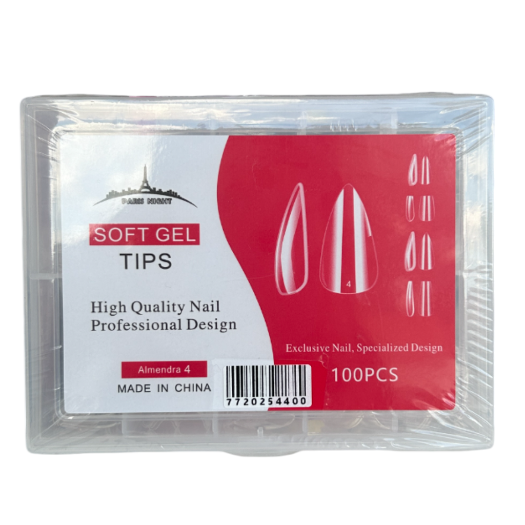 CAJA DE TIPS PARIS NIGHT X100 (ALMENDRA)