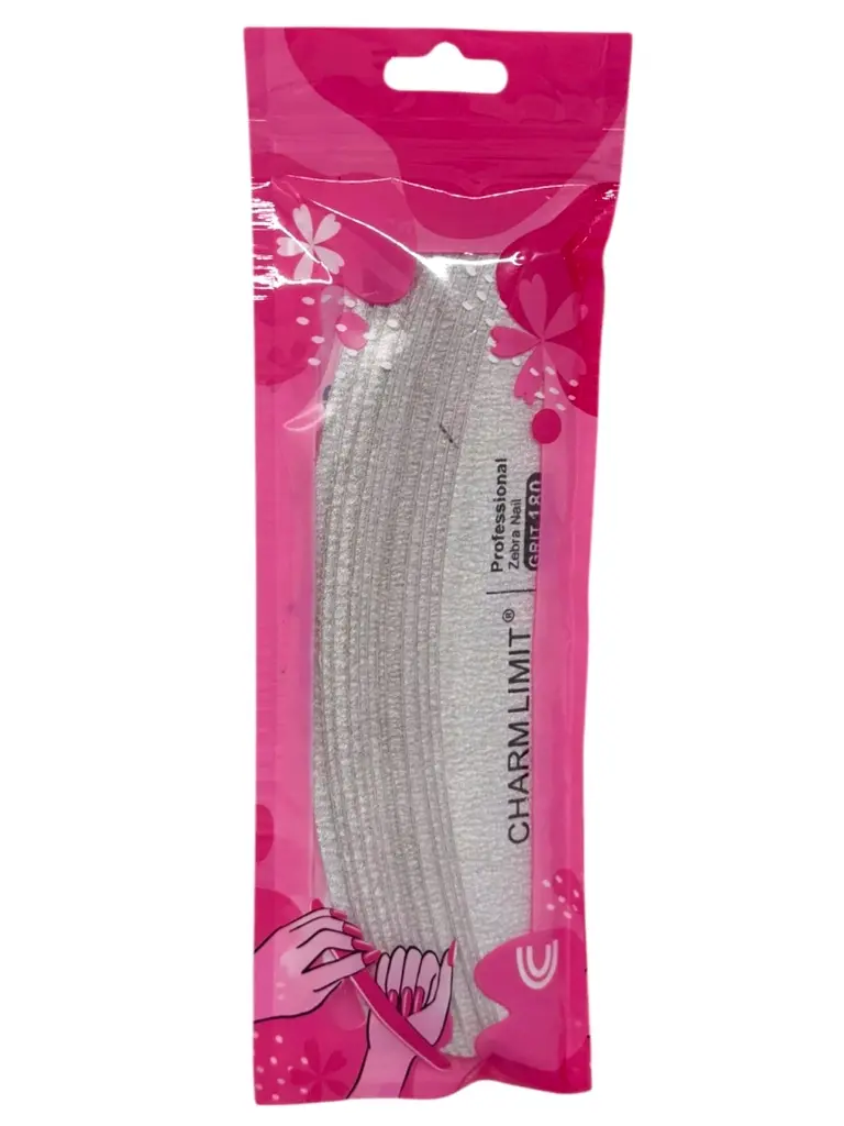 SET LIMA METALICA CHARM LIMIT 10PCS