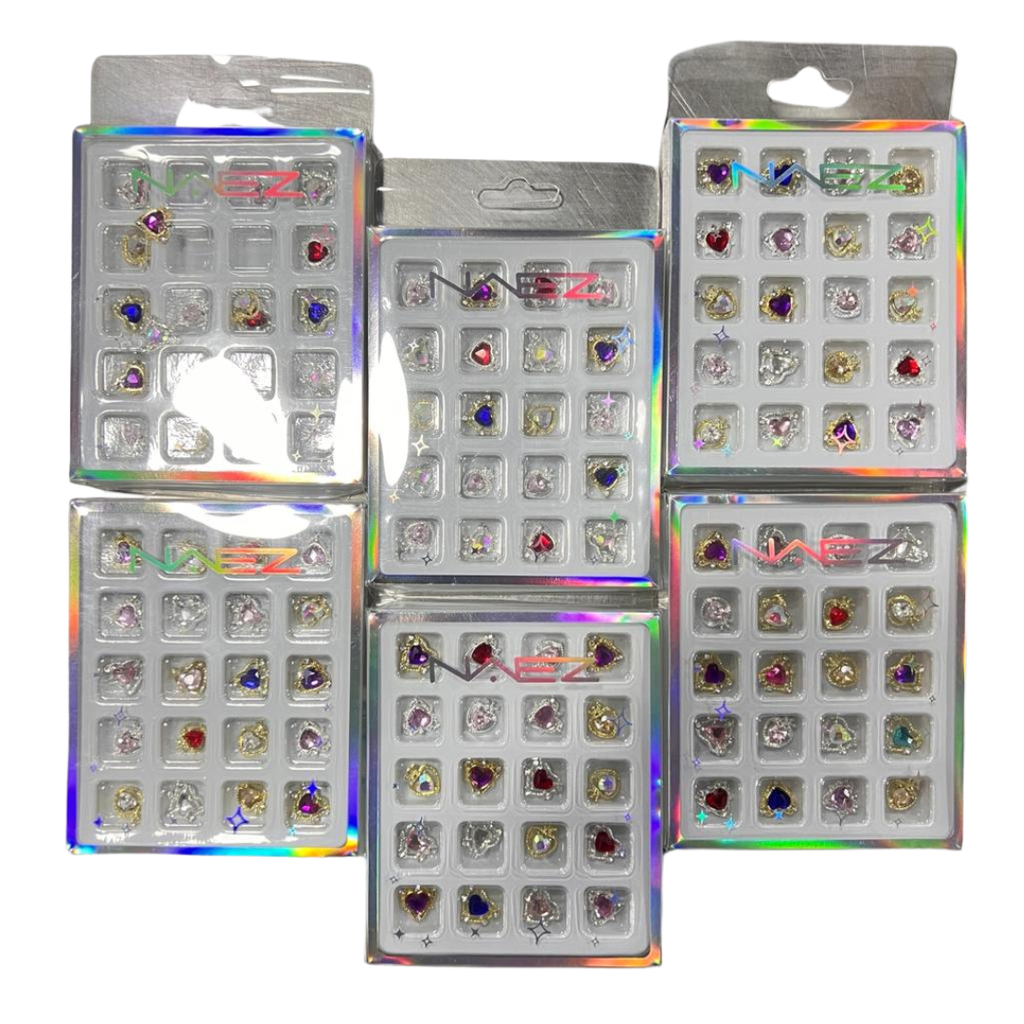CAJA DE APLIQUES NAEZ 12PCS