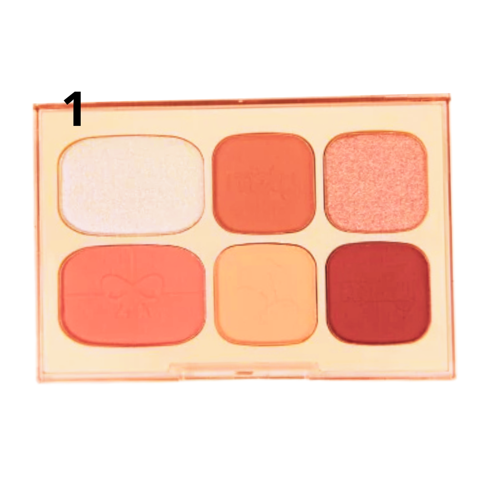 PALETA DE SOMBRAS (MELY) 6 TONOS