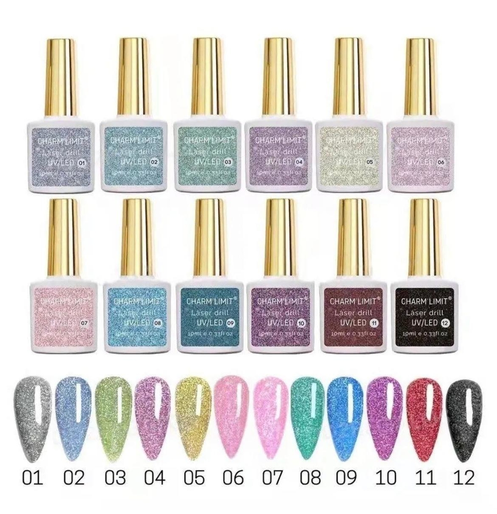 ESMALTE REFLECTIVO CHARM LIMIT 10ML