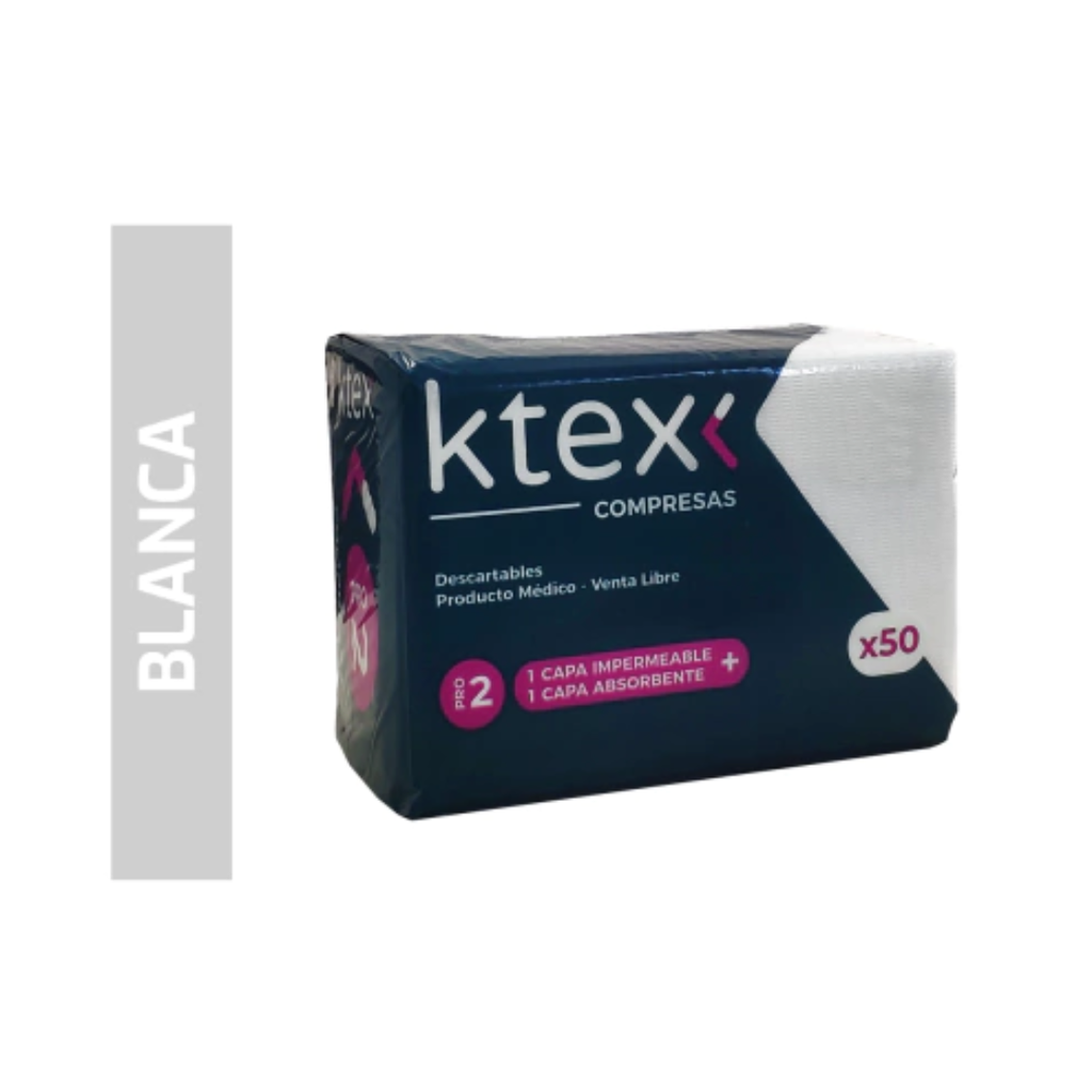 COMPRESAS DESCARTABLES K-TEX