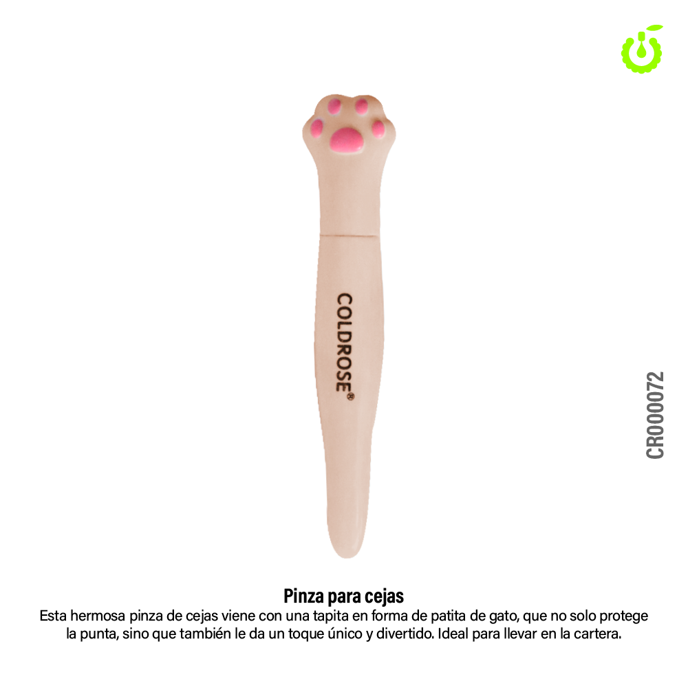 PINZA DE DEPILAR COLDROSE