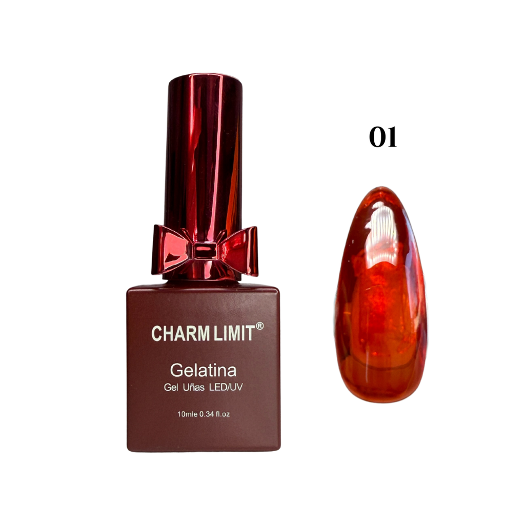 ESMALTE (ROJO JELLY) CHARM LIMIT