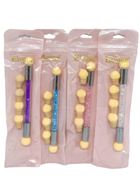 ESPONJA DOBLE PARA DEGRADE  (CON REPUESTOS)