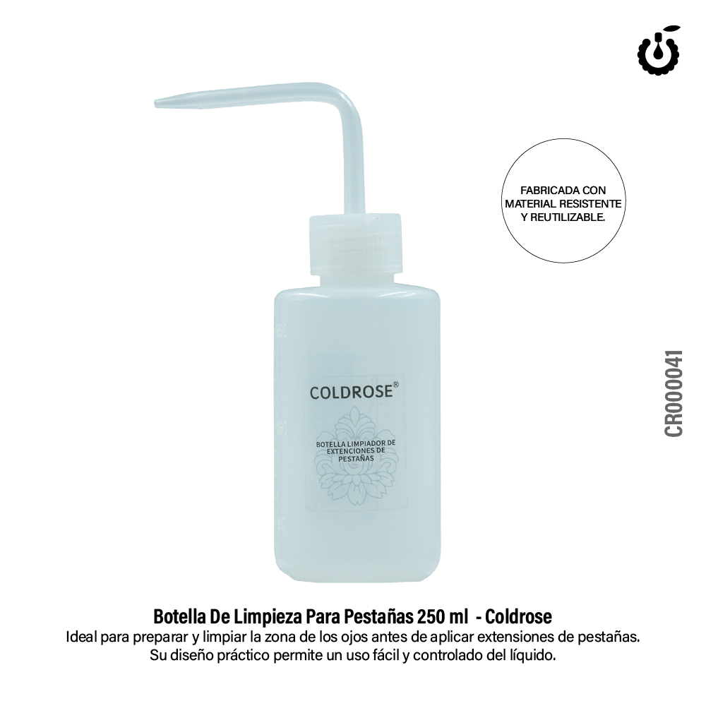 BOTELLA PARA PESTAÑAS 250ML COLDROSE