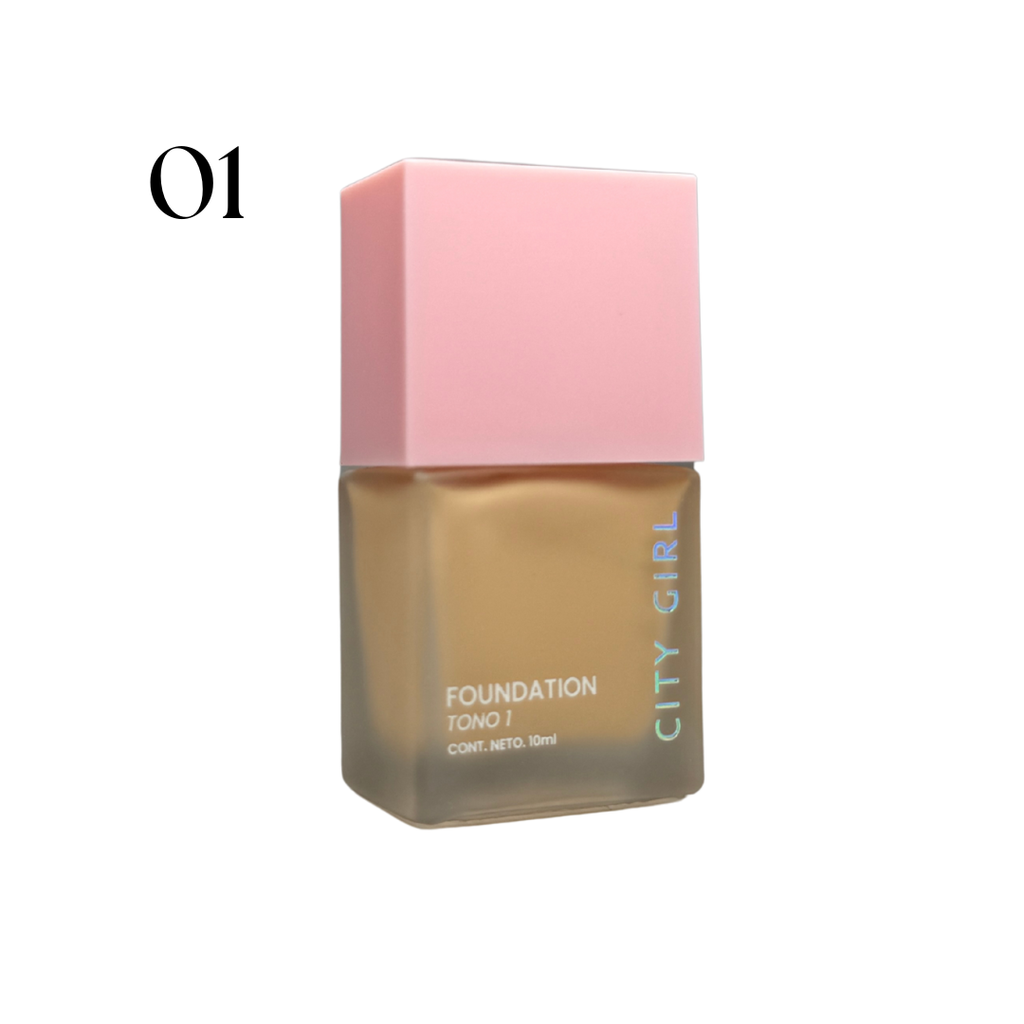 BASE DE MAQUILLAJE MINI (CITY GIRL) 10ML