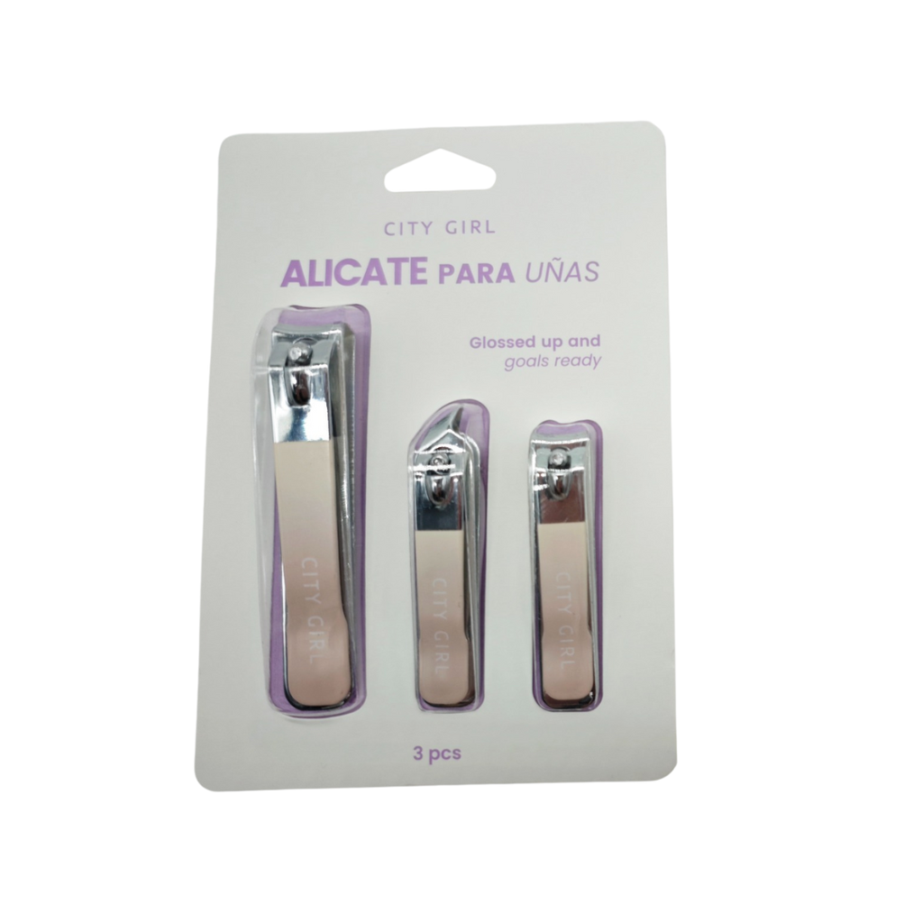 SET ALICATES CORTA UÑAS CITY GIRL