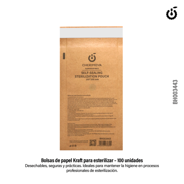 SOBRES PARA ESTERILIZAR (CHERIMOYA)