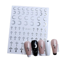 STICKER PLATEADOS MAGIC GIRL