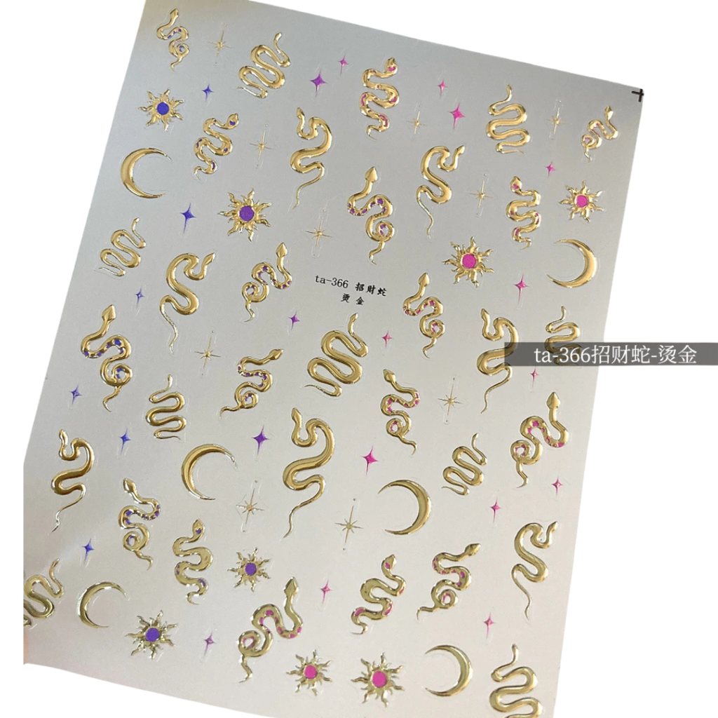 STICKER SERPIENTES & LUNA MAGIC GIRL