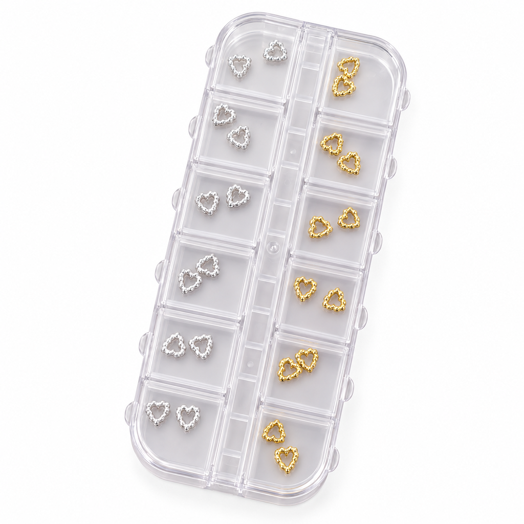 CAJA DE APLIQUES CORAZON NAEZ 